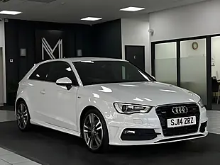 Used 2014 Audi A3 S Line White - Interior and Exterior details 3