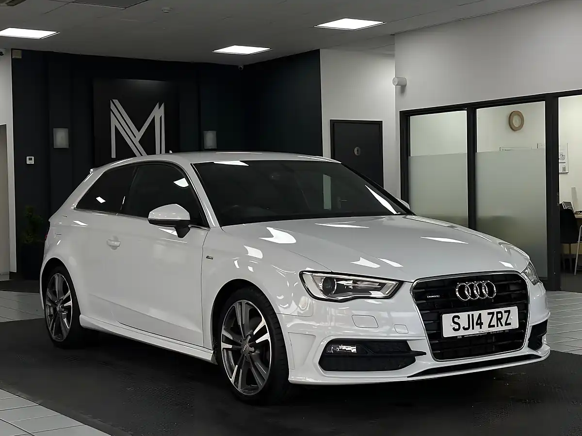 Used 2014 Audi A3 S Line White - Interior and Exterior details 3
