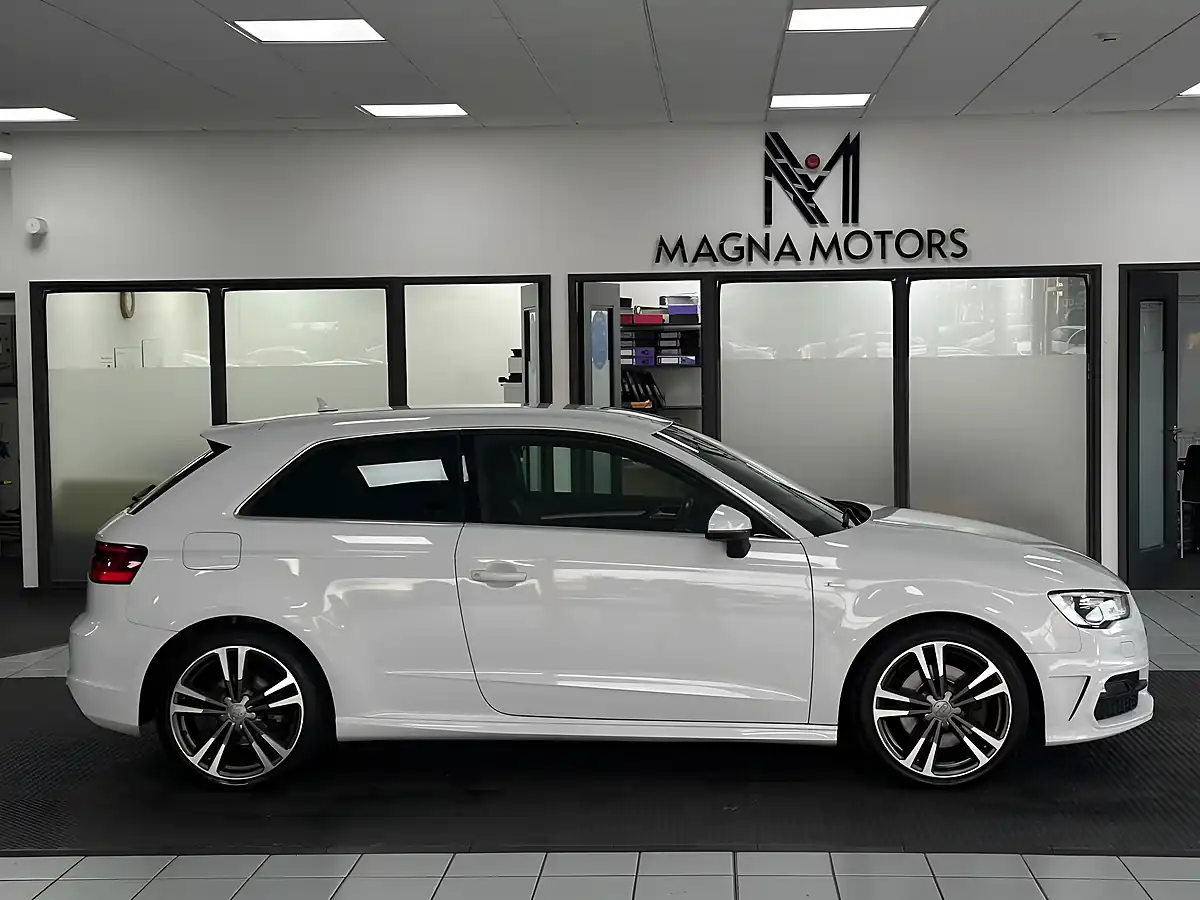 Used 2014 Audi A3 S Line White - Interior and Exterior details 4