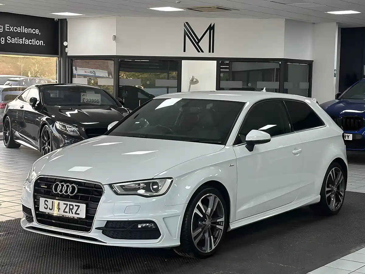 Used 2014 Audi A3 S Line White - Interior and Exterior details 6