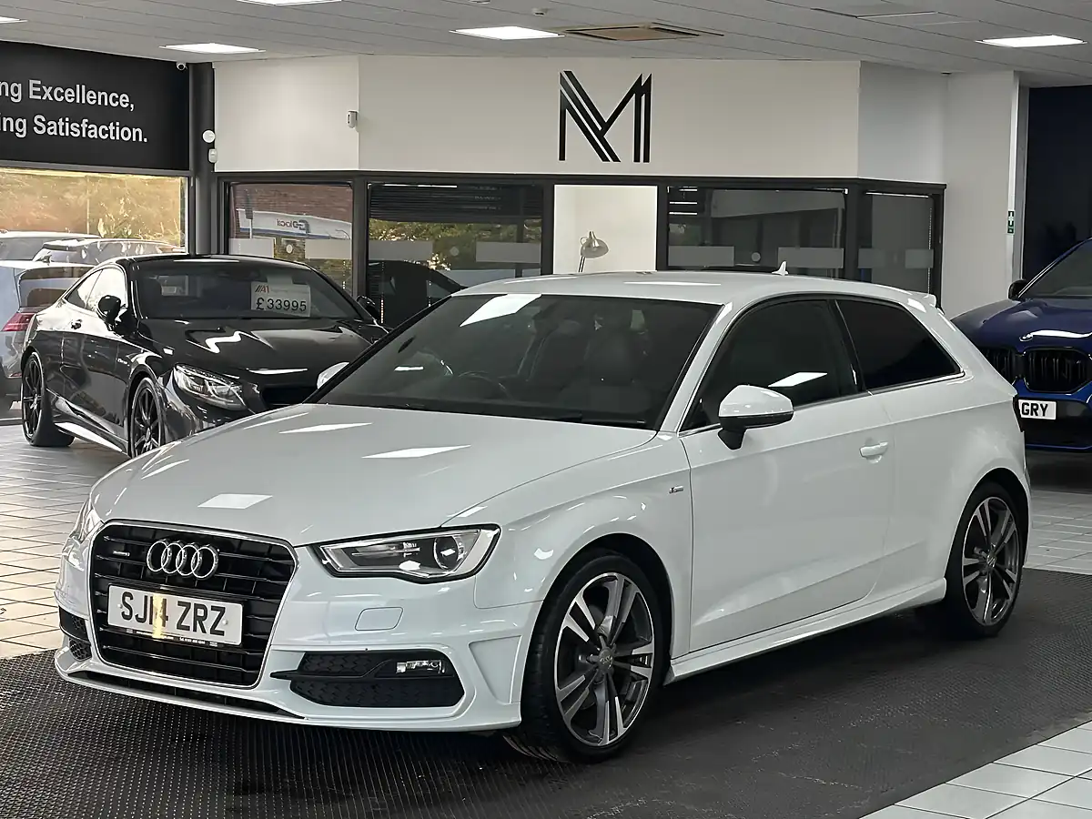 Used 2014 Audi A3 S Line White - Interior and Exterior details 8