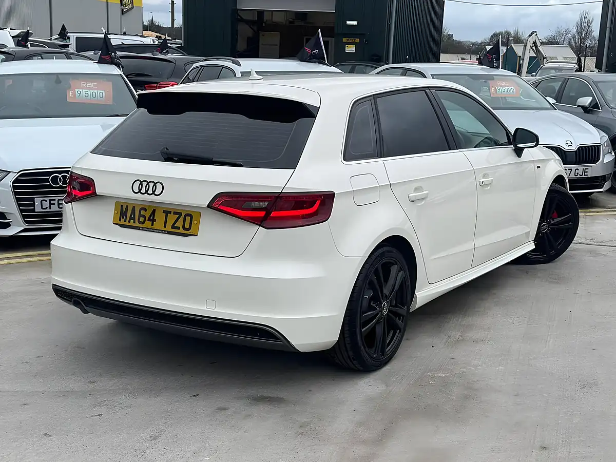 Used 2014 Audi A3 S Line White - Interior and Exterior details 11