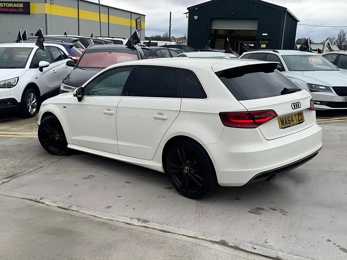 Used 2014 Audi A3 S Line White - Interior and Exterior details 8