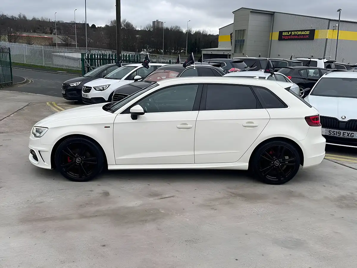 Used 2014 Audi A3 S Line White - Interior and Exterior details 9