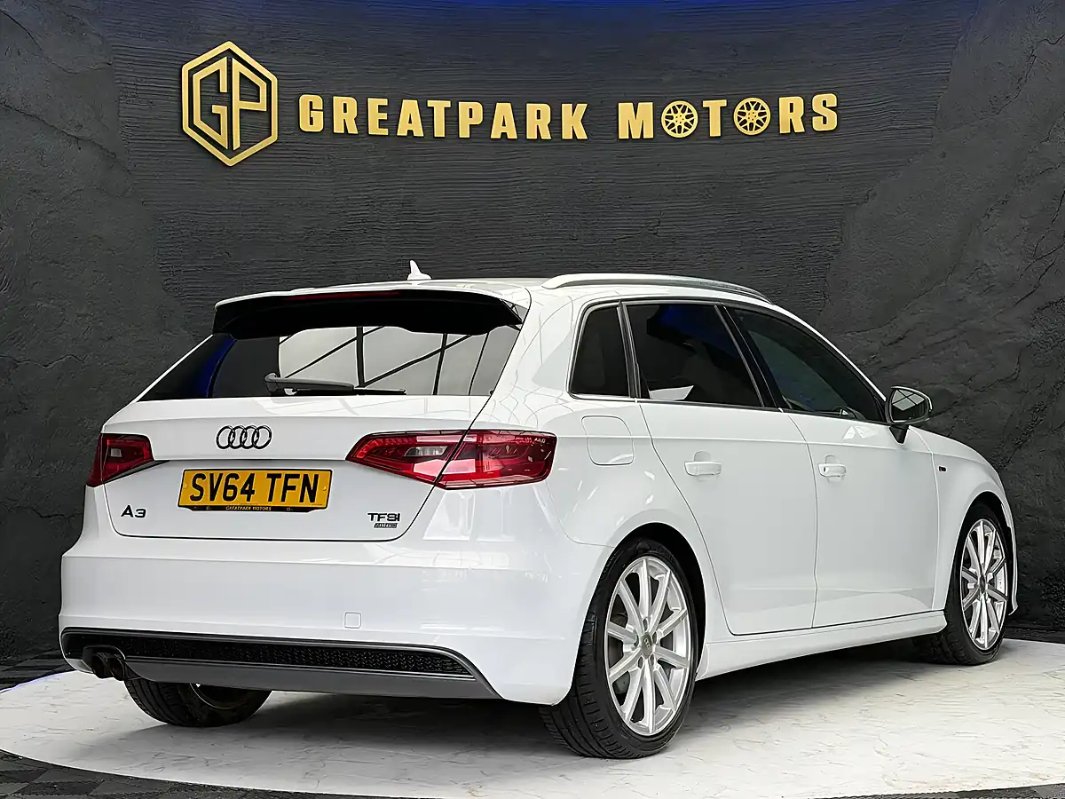 Used 2014 Audi A3 S Line White - Interior and Exterior details 5