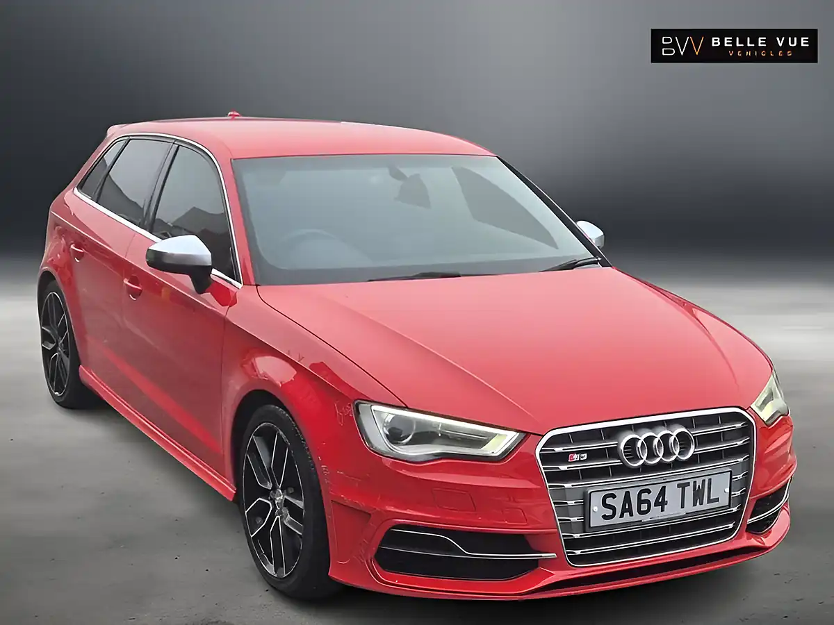 Used 2014 Audi A3 S3 Sportback Brilliant Red - Interior and Exterior details 3