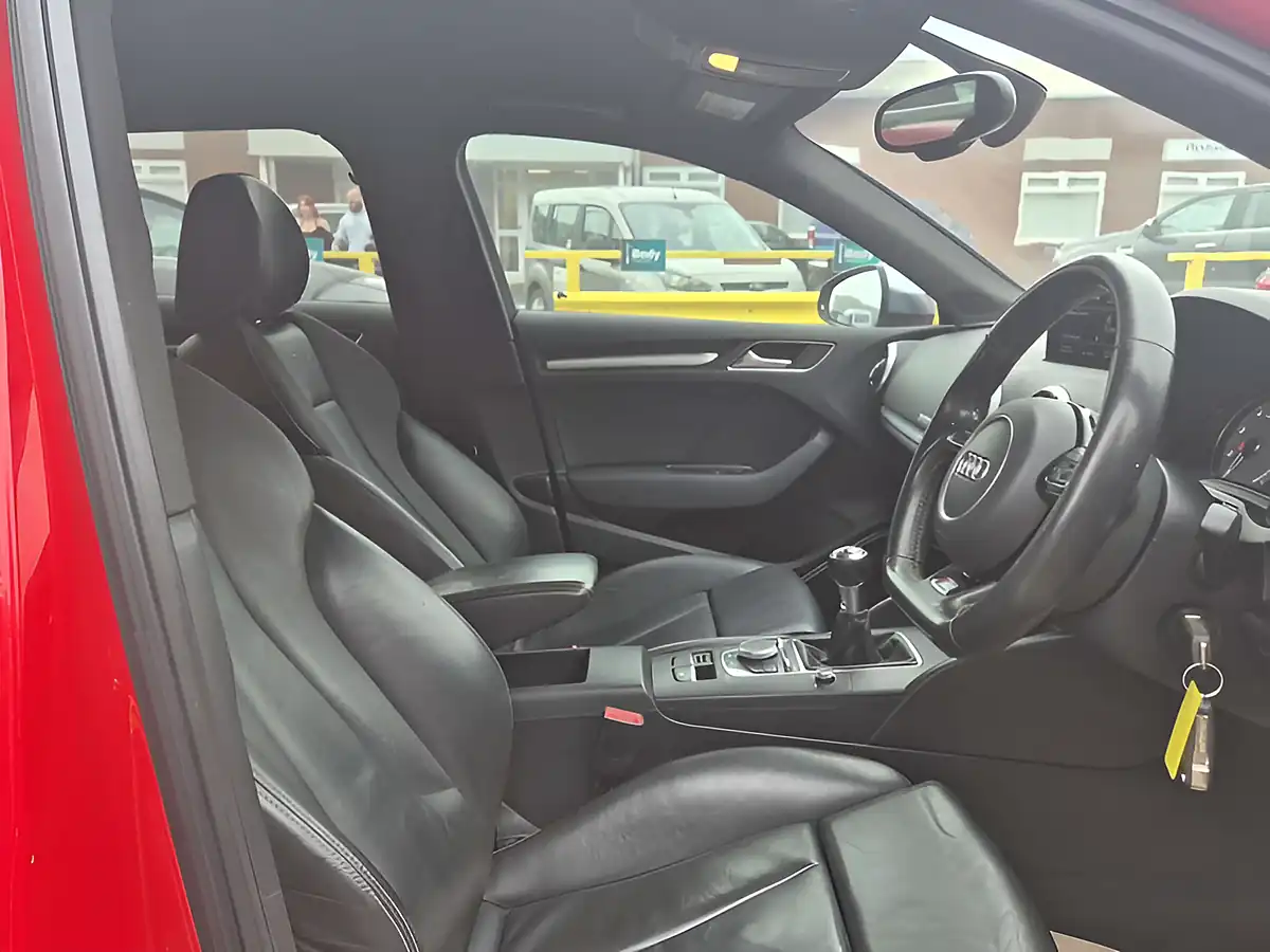 Used 2014 Audi A3 S3 Sportback Brilliant Red - Interior and Exterior details 7