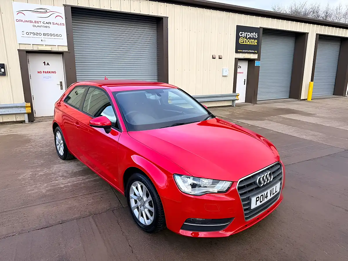 Used 2014 Audi A3 Se Red - Interior and Exterior details 2
