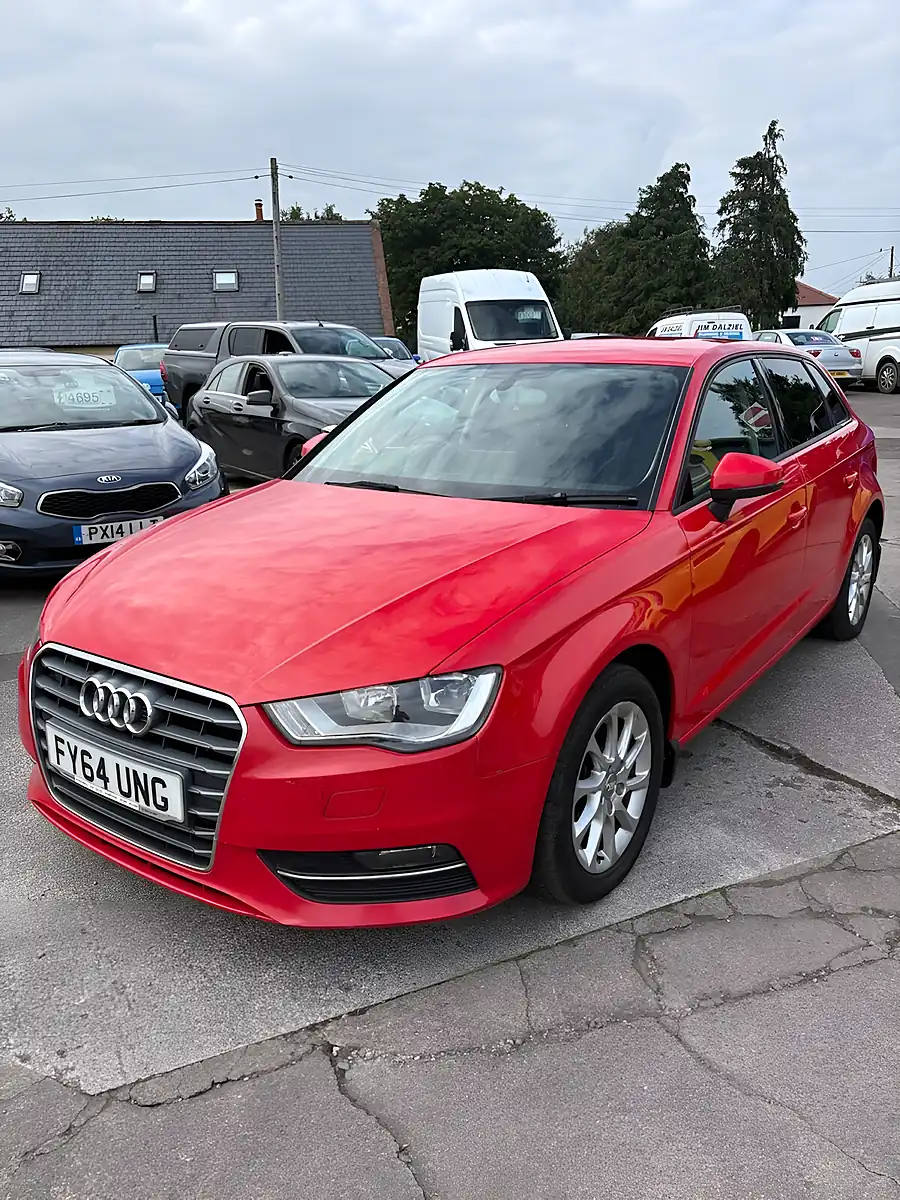 Used 2014 Audi A3 Se Red - Interior and Exterior details 2