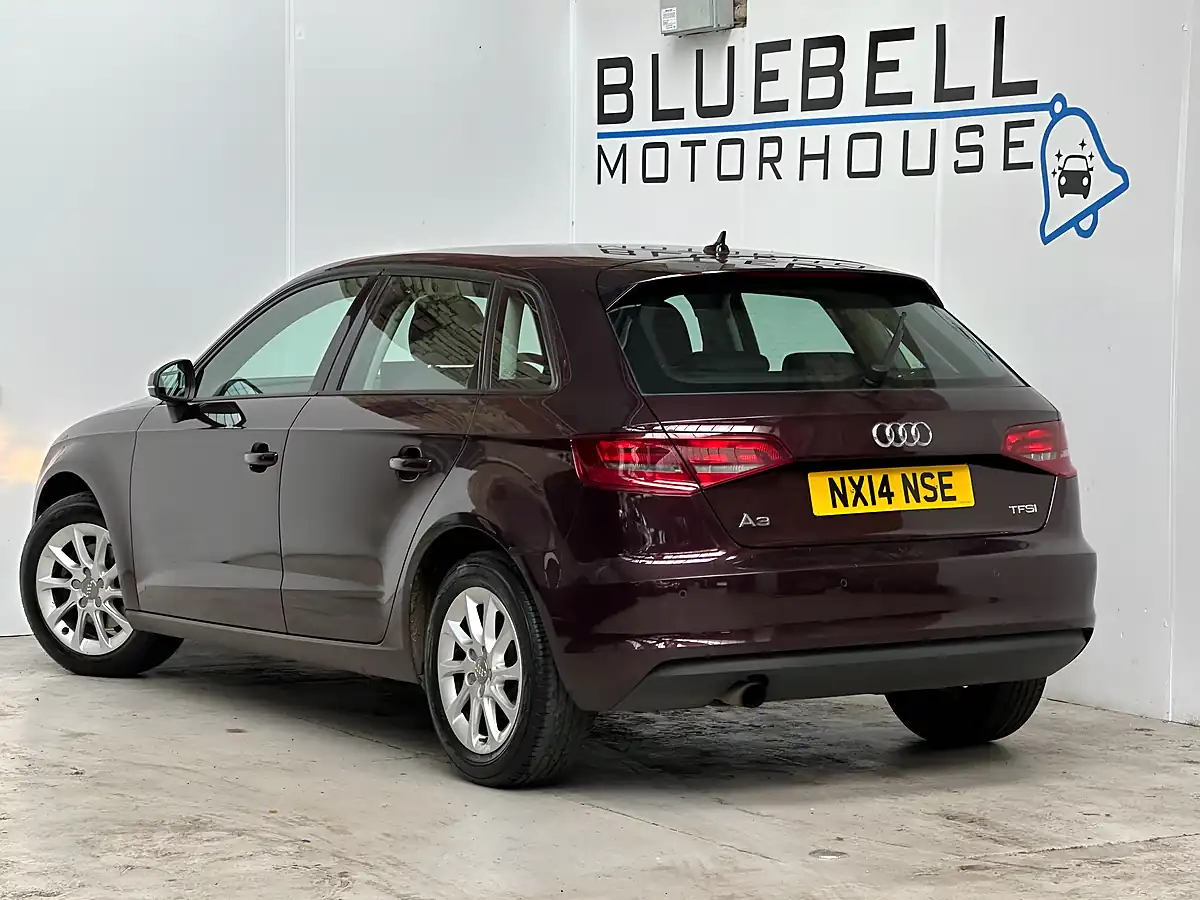 Used 2014 Audi A3 Se Shiraz Red - Interior and Exterior details 4