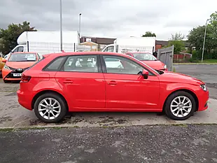 Used 2014 Audi A3 Se Sportback Red - Interior and Exterior details 3