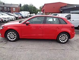 Used 2014 Audi A3 Se Sportback Red - Interior and Exterior details 4