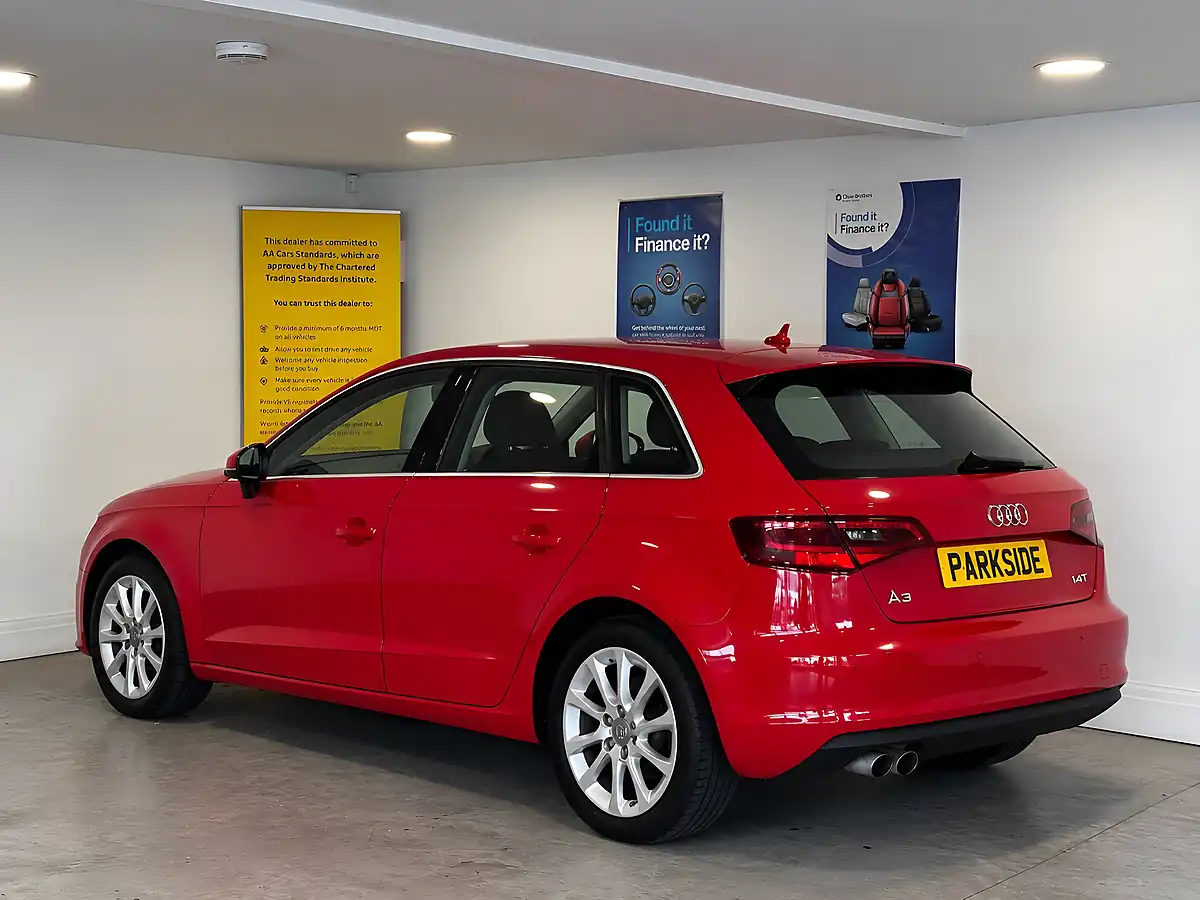 Used 2014 Audi A3 Se Sportback Red - Interior and Exterior details 4