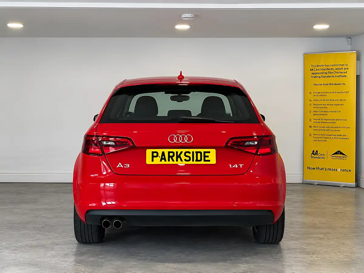 Used 2014 Audi A3 Se Sportback Red - Interior and Exterior details 6