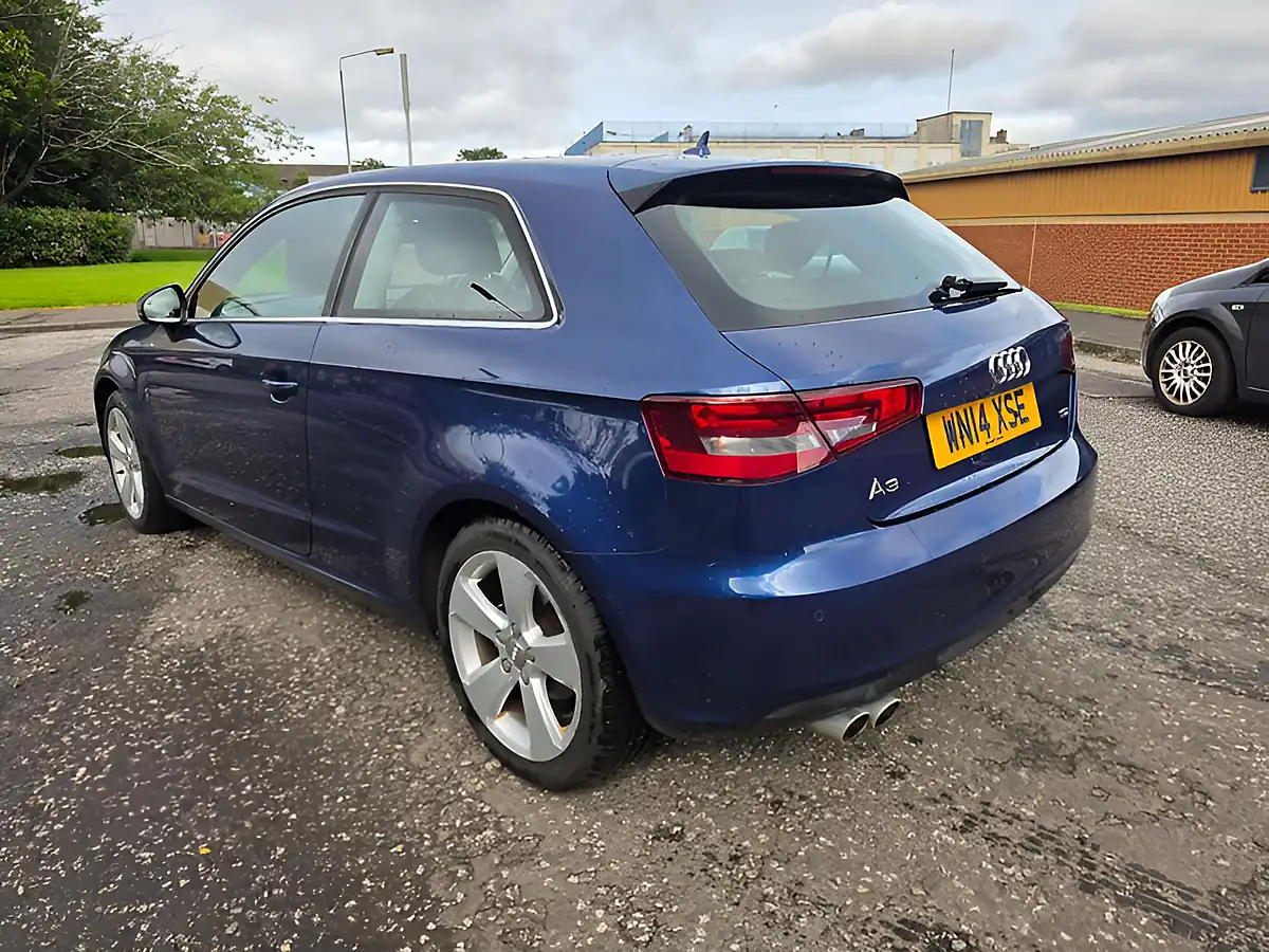Used 2014 Audi A3 Sport Blue - Interior and Exterior details 8