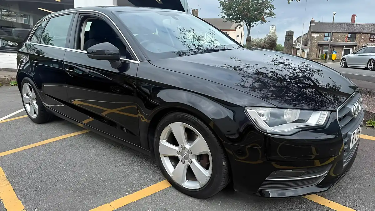 Used 2014 Audi A3 Sport Sportback Black - Front View