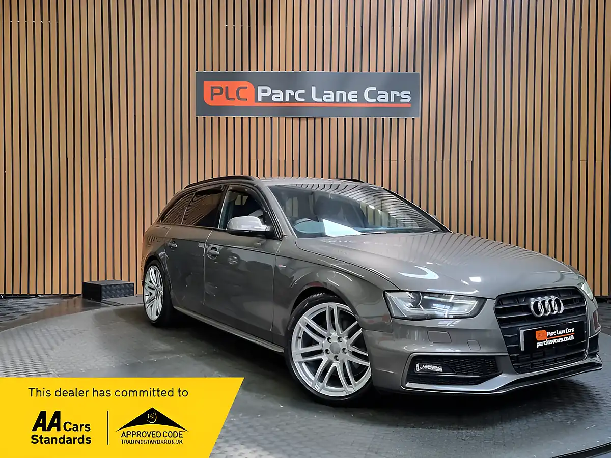Used 2014 Audi A4 Avant Black Edition Grey - Front View