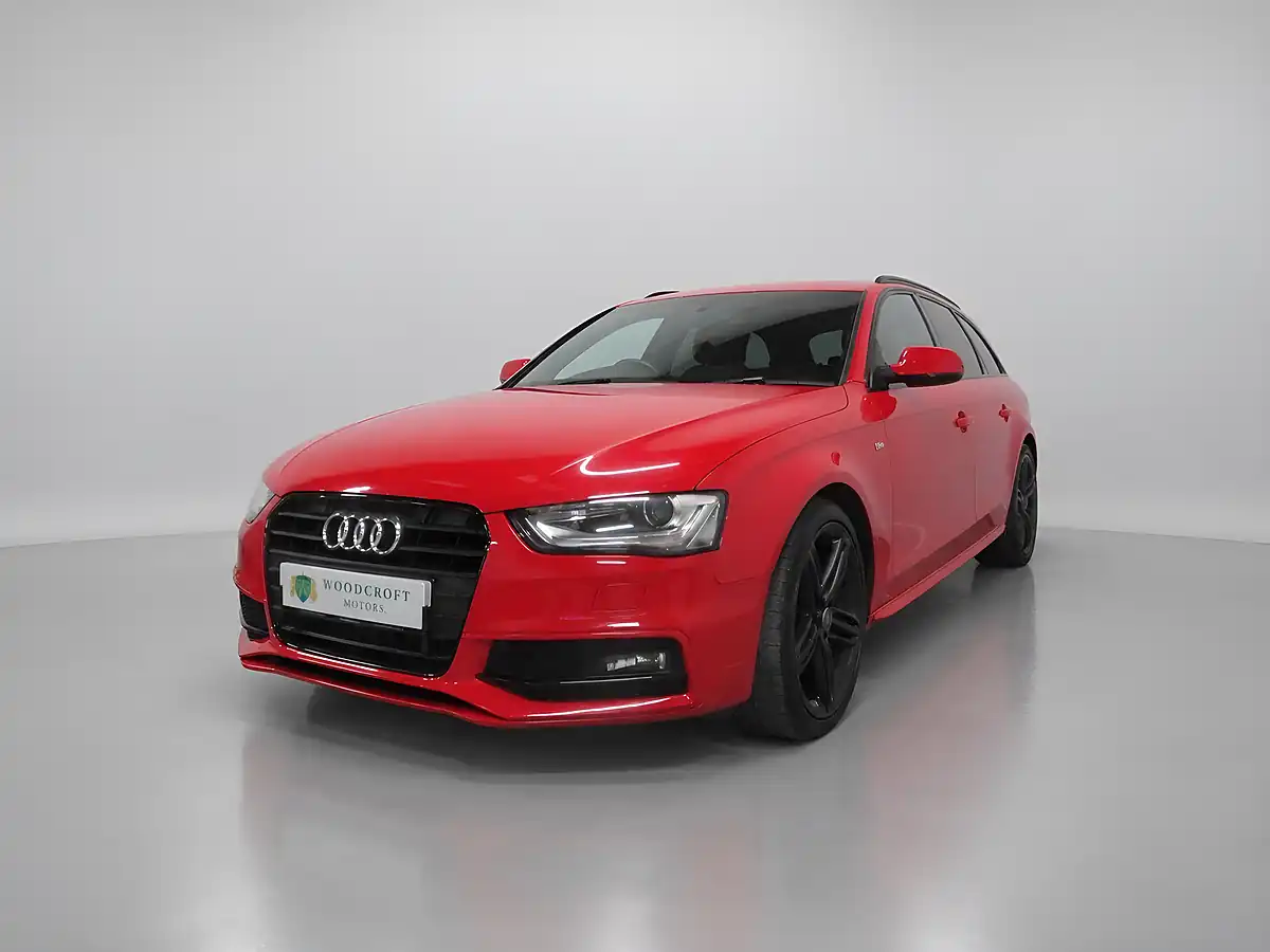 Used 2014 Audi A4 Avant Black Edition Red - Interior and Exterior details 2