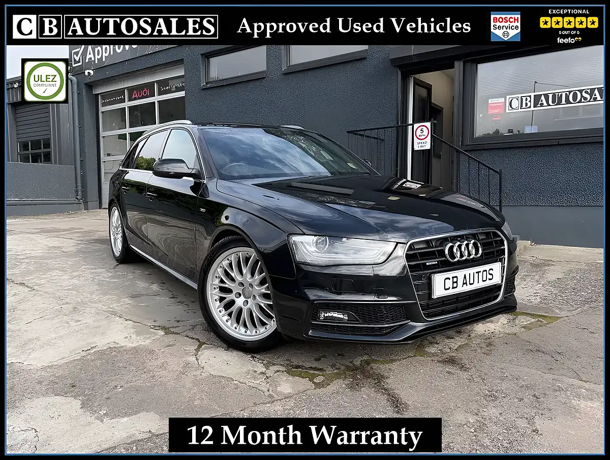 Used 2014 Audi A4 Avant S Line Black - Front View