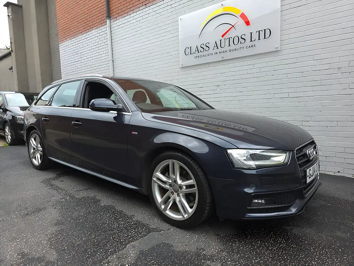 Used 2014 Audi A4 Avant S Line Blue - Interior and Exterior details 2