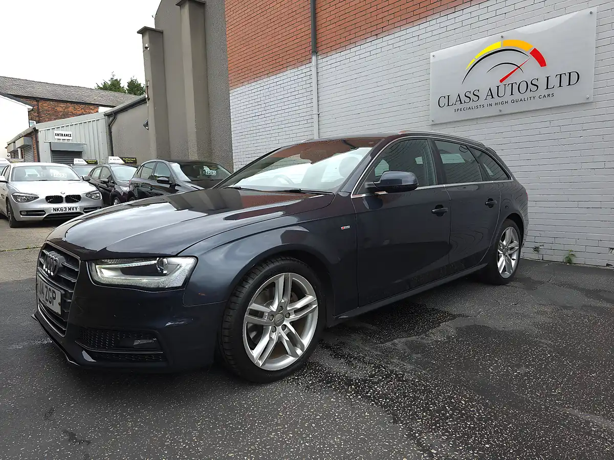 Used 2014 Audi A4 Avant S Line Blue - Interior and Exterior details 4