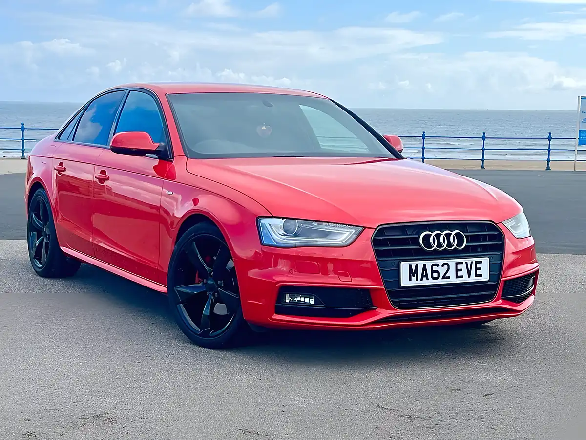 Used 2014 Audi A4 Black Edition Red - Front View