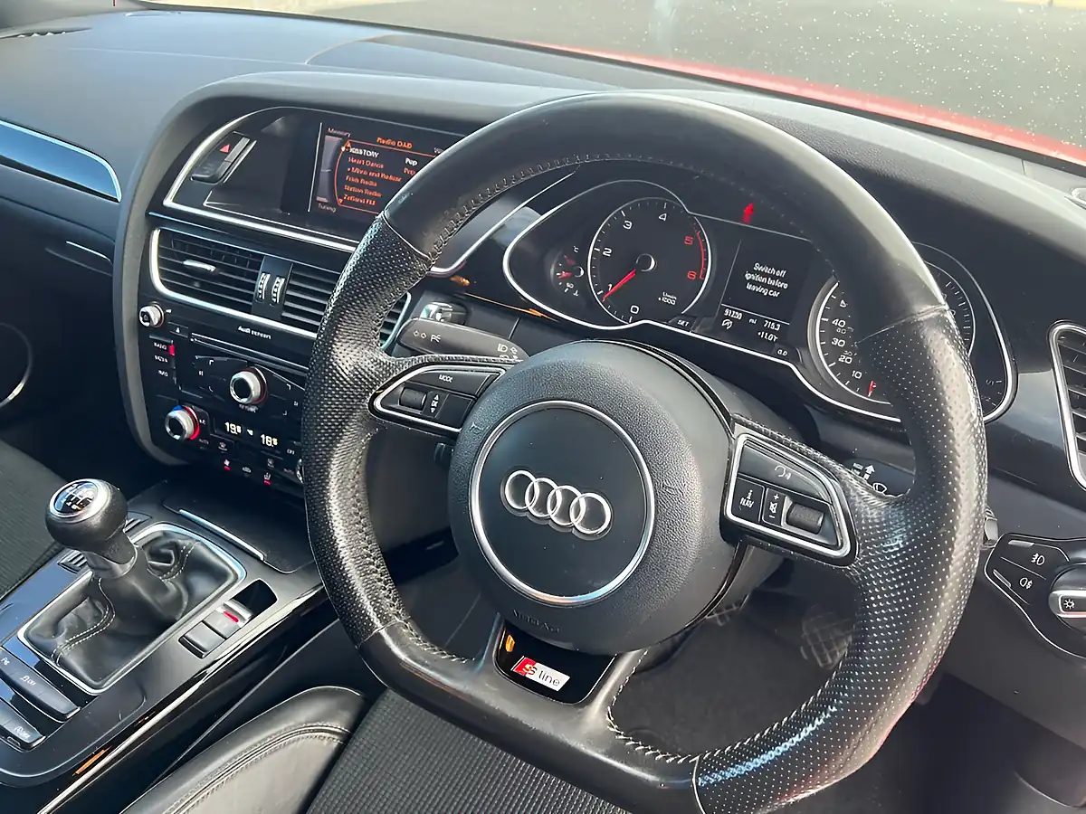 Used 2014 Audi A4 Black Edition Red - Interior and Exterior details 10