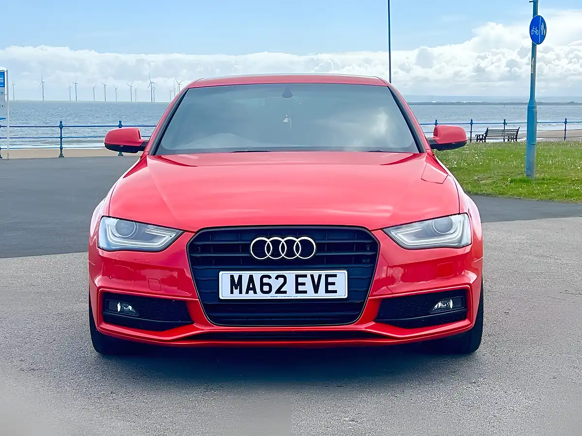 Used 2014 Audi A4 Black Edition Red - Interior and Exterior details 2