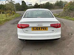 Used 2014 Audi A4 Black Edition S Line White - Interior and Exterior details 5