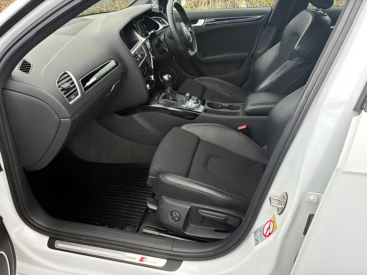 Used 2014 Audi A4 Black Edition S Line White - Interior and Exterior details 7