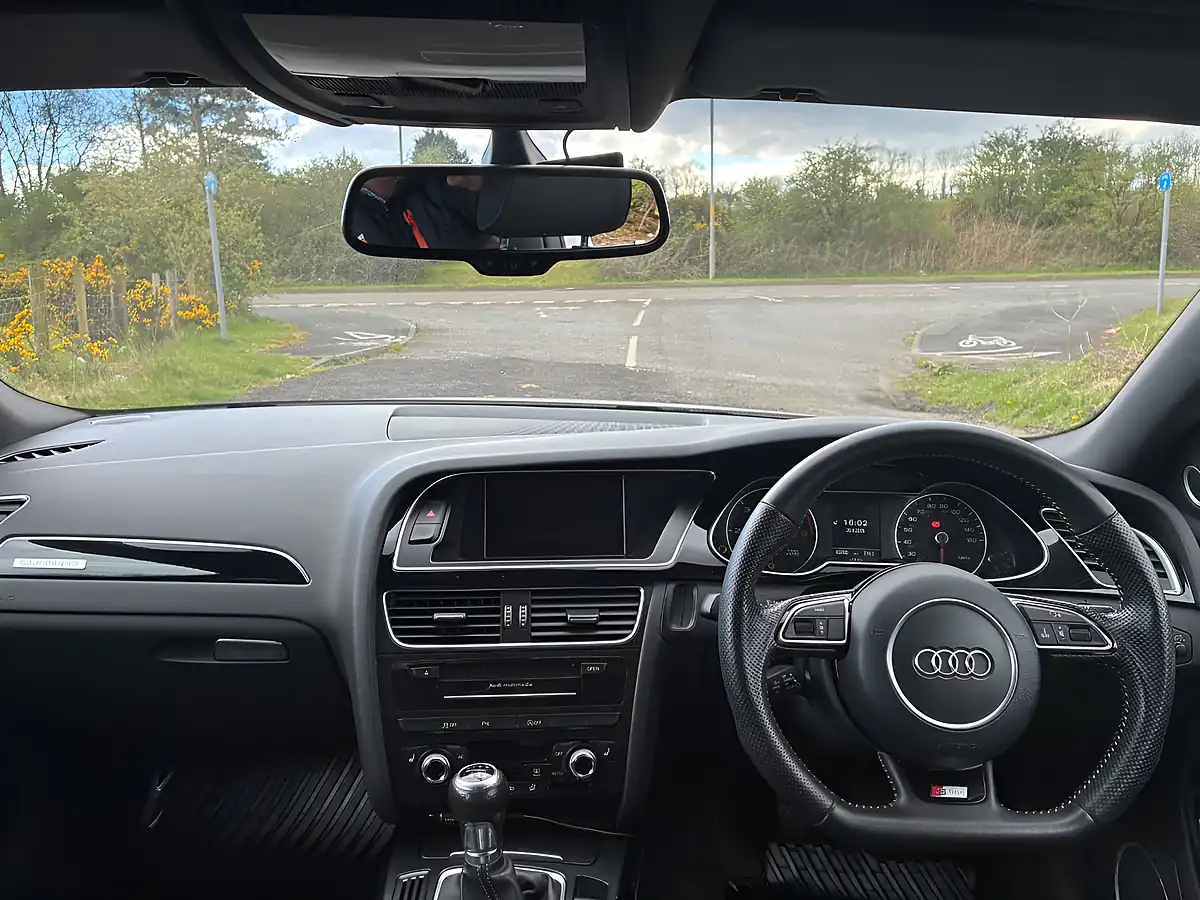 Used 2014 Audi A4 Black Edition S Line White - Interior and Exterior details 9