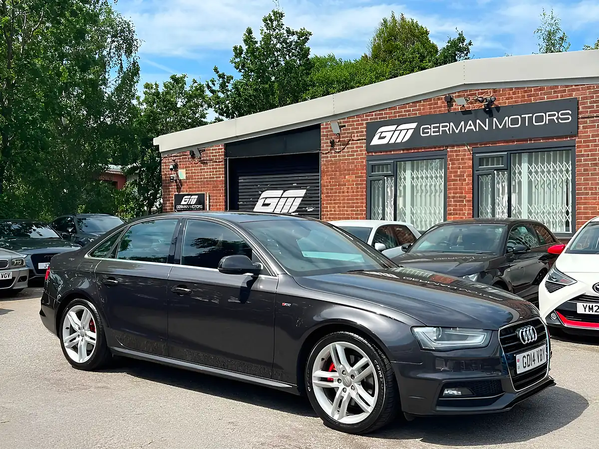 Used 2014 Audi A4 S Line Grey - Front View