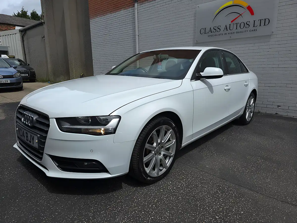 Used 2014 Audi A4 Se Technik White - Interior and Exterior details 3