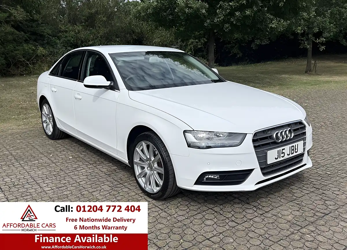 Used 2014 Audi A4 Se Technik White - Front View