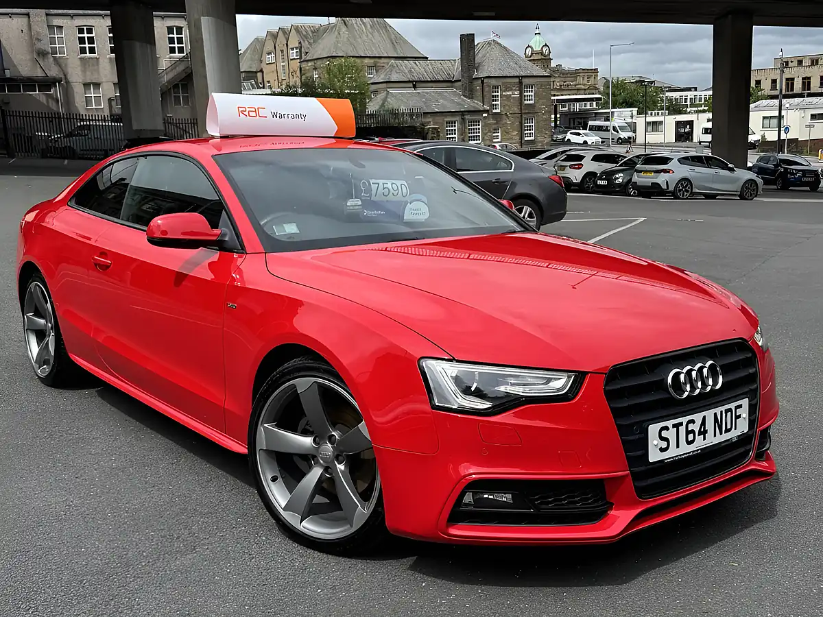 Used 2014 Audi A5 Black Edition Red - Front View