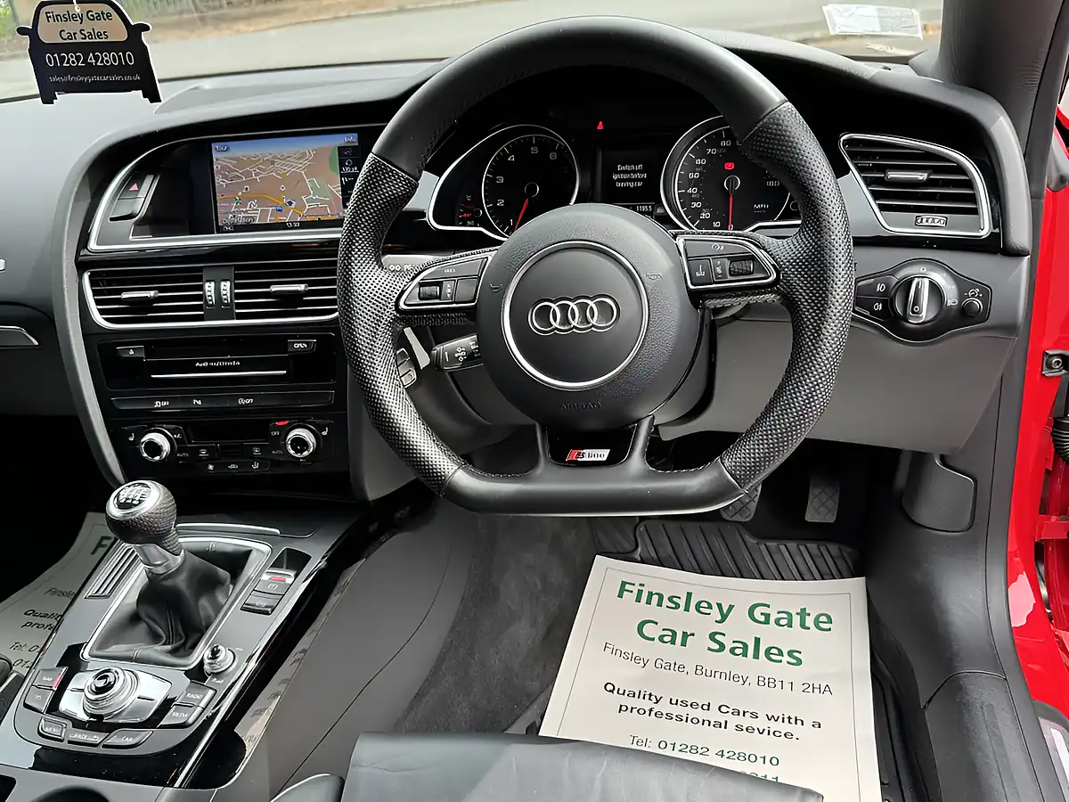 Used 2014 Audi A5 Black Edition Red - Interior and Exterior details 2