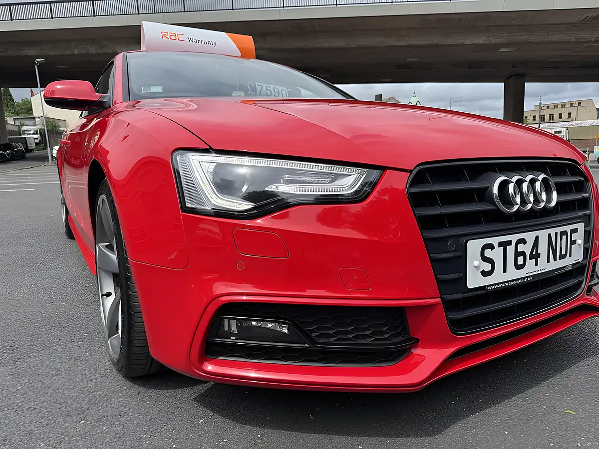 Used 2014 Audi A5 Black Edition Red - Interior and Exterior details 7