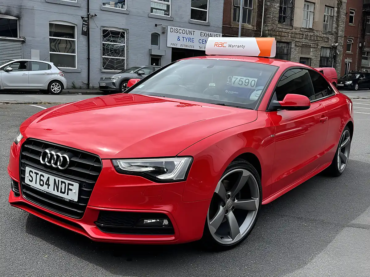 Used 2014 Audi A5 Black Edition Red - Interior and Exterior details 9