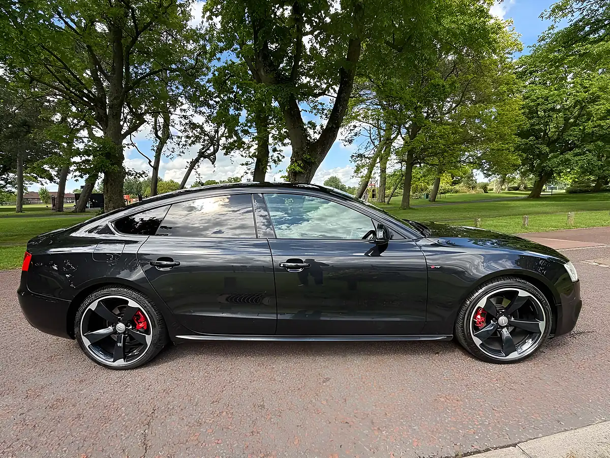 Used 2014 Audi A5 Black Edition Sportback Black - Interior and Exterior details 2