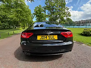 Used 2014 Audi A5 Black Edition Sportback Black - Interior and Exterior details 4