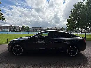 Used 2014 Audi A5 Black Edition Sportback Black - Interior and Exterior details 6
