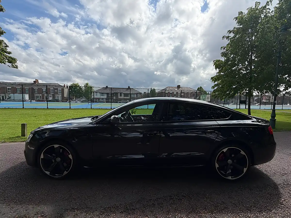 Used 2014 Audi A5 Black Edition Sportback Black - Interior and Exterior details 6