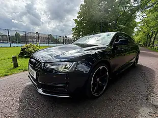 Used 2014 Audi A5 Black Edition Sportback Black - Interior and Exterior details 7