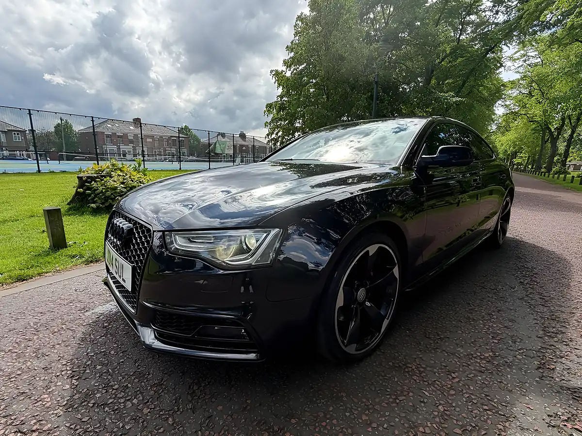 Used 2014 Audi A5 Black Edition Sportback Black - Interior and Exterior details 7