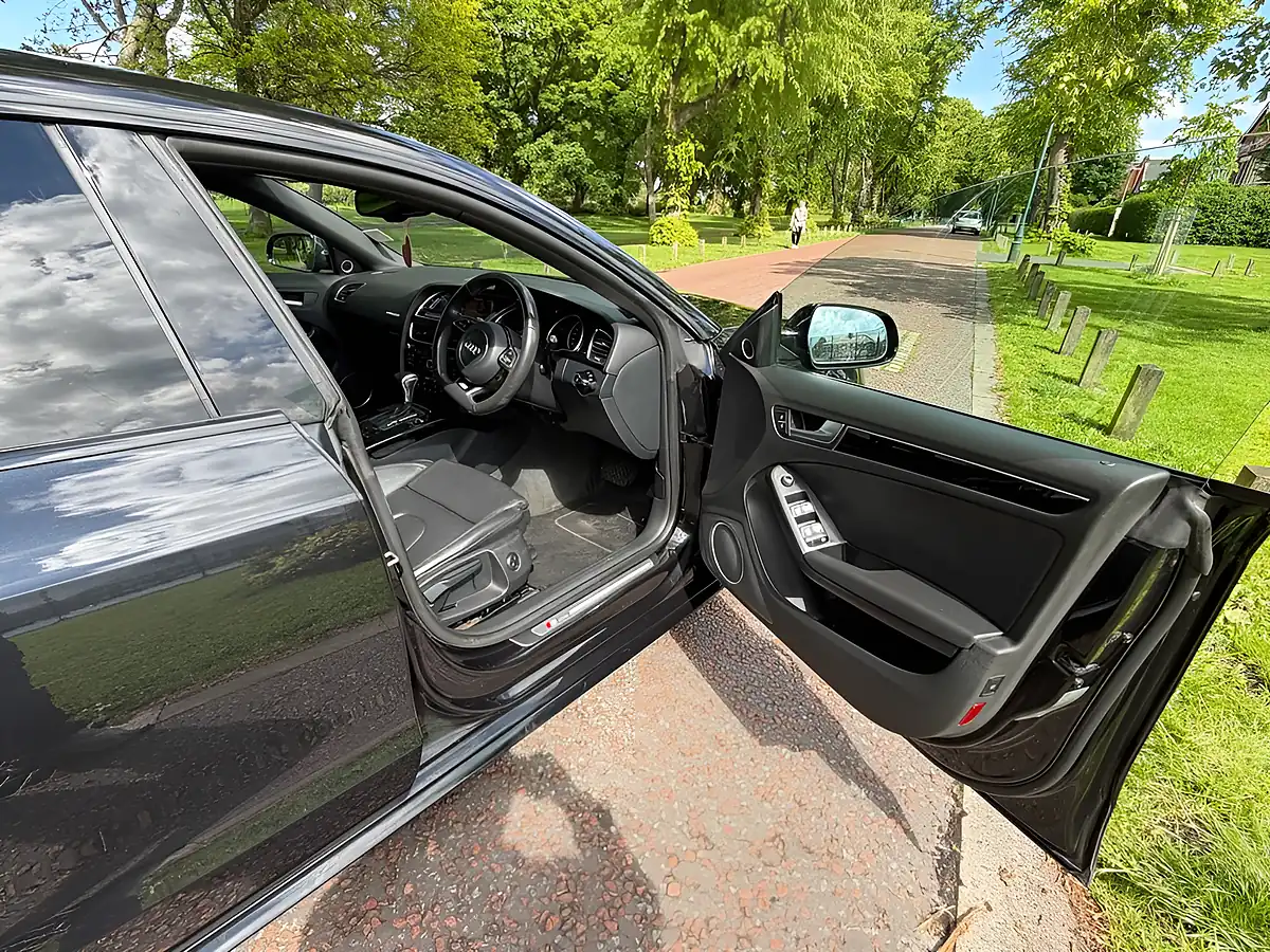 Used 2014 Audi A5 Black Edition Sportback Black - Interior and Exterior details 9