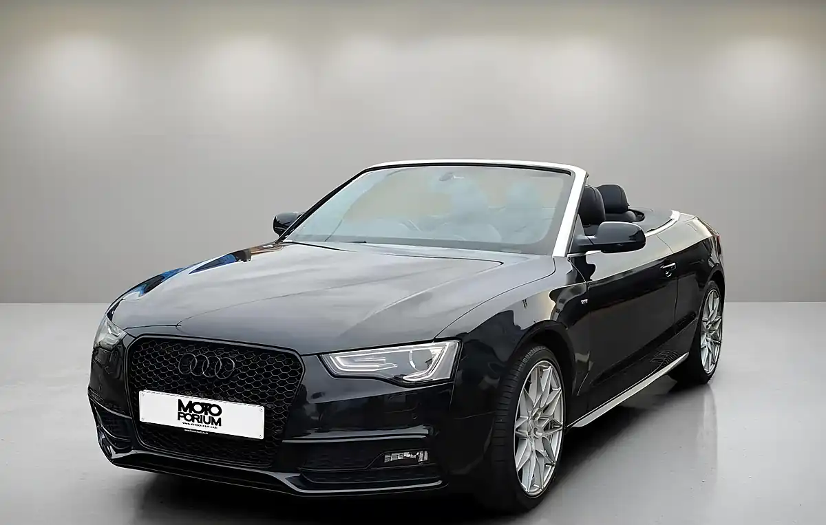 Used 2014 Audi A5 Cabriolet S Line Special Edition Black - Interior and Exterior details 2