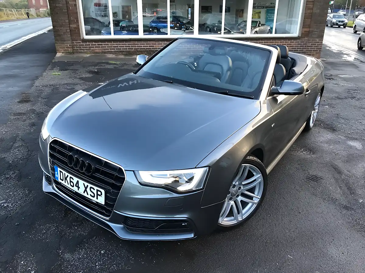 Used 2014 Audi A5 Cabriolet S Line Special Edition Daytona Grey - Interior and Exterior details 15