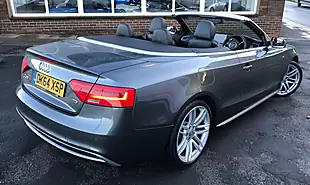 Used 2014 Audi A5 Cabriolet S Line Special Edition Daytona Grey - Interior and Exterior details 16