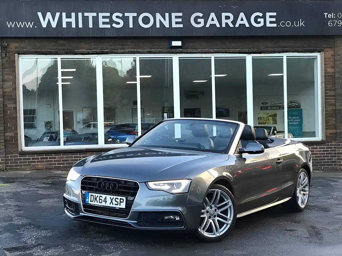 Used 2014 Audi A5 Cabriolet S Line Special Edition Daytona Grey - Interior and Exterior details 2