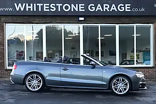 Used 2014 Audi A5 Cabriolet S Line Special Edition Daytona Grey - Interior and Exterior details 4